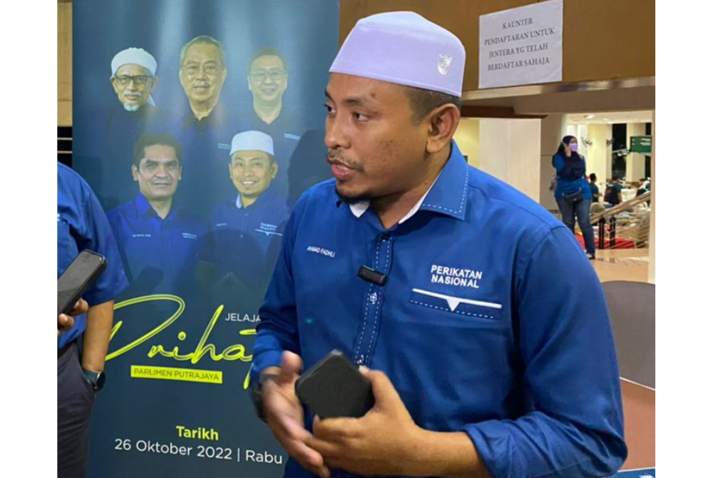 Pas youth chief Ahmad Fadhli Shaari 