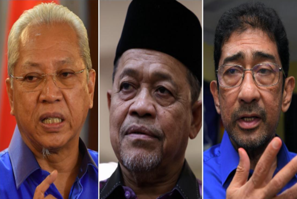 Annuar Musa (left), Shahidan Kassim (centre), Zahidi Zainul Abidin (right) - BERNAMA