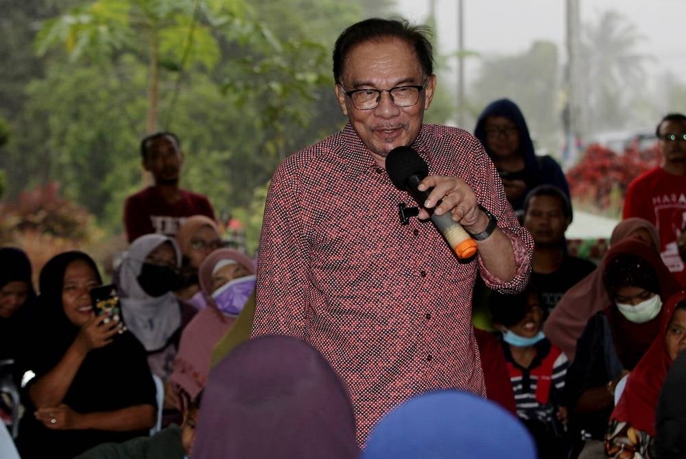 PKR president Datuk Seri Anwar Ibrahim - BERNAMA 
