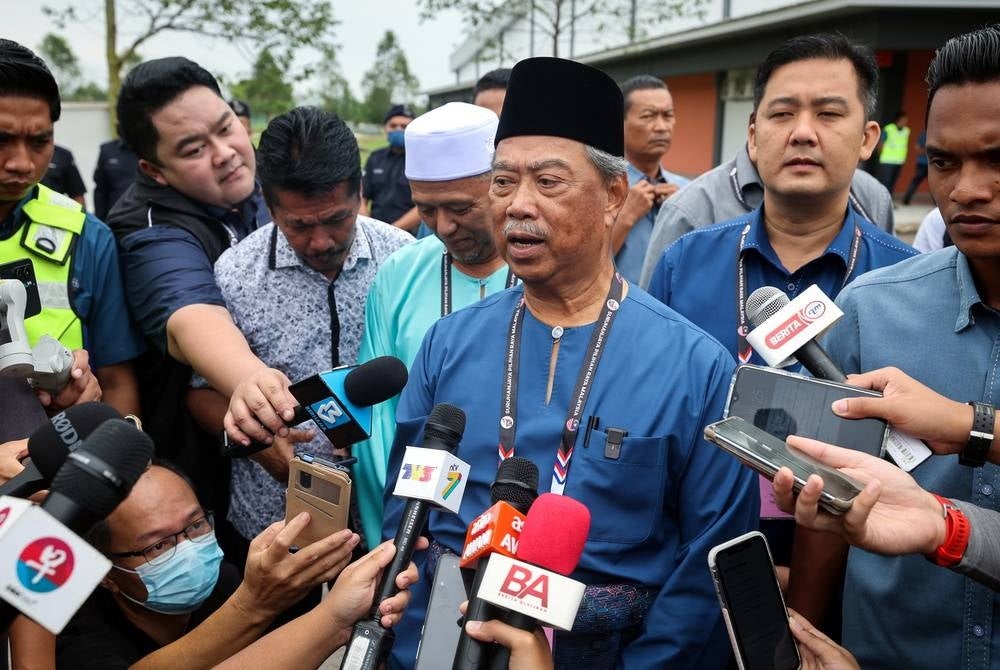 Perikatan Nasional (PN) chairman Tan Sri Muhyiddin Yassin - BERNAMA 