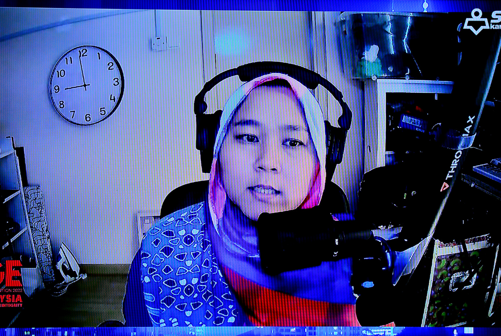 Takahara Suiko as a panellist in Sinar Daily's Wacana English Edition programme entitled “GE15: The Young and New Changemakers”, which was aired on Sinar Daily’s digital platforms.