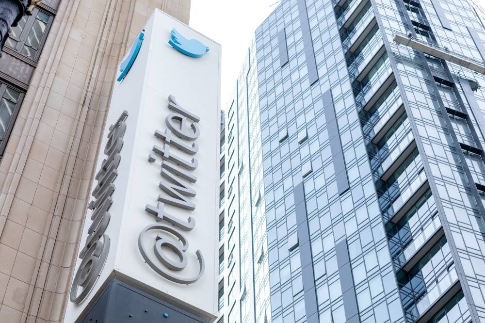 Twitter's headquarters in San Francisco, California. - AFP FILE PIX