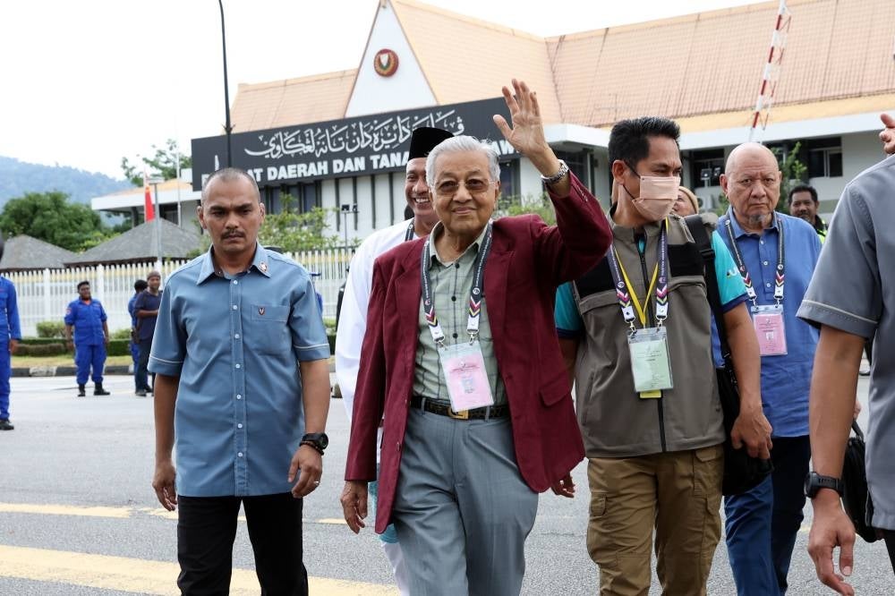 Pejuang President Tun Dr Mahathir Mohamad - Bernama pic