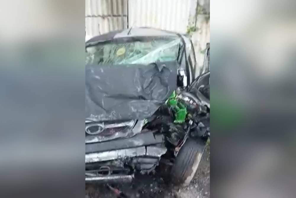 The condition of the victim's car.