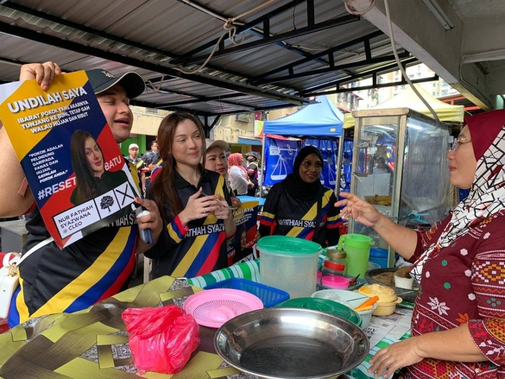 Nur Fathiah Syazwana Shaharuddin or better known as Cleopatra says while education is important, it should not hinder anyone’s chances of participating in the political arena. - Pix by LILYANA RIZAL