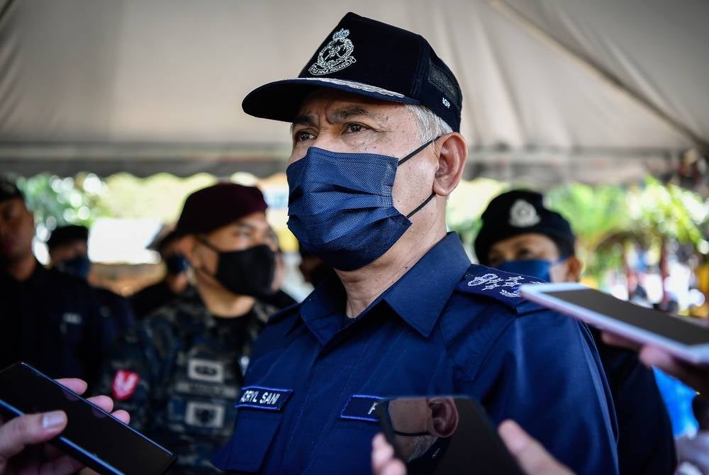 Inspector-General of Police (IGP) Tan Sri Acryl Sani Abdullah Sani - BERNAMA