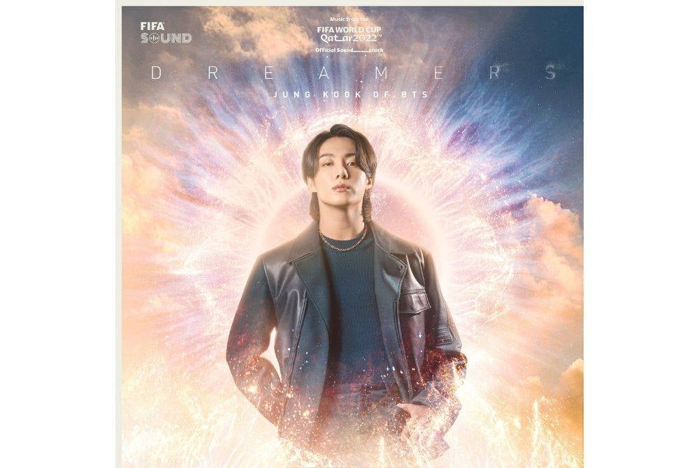 Jungkook's show set the scene for the opening match in Group A between the host country Qatar and Ecuador. - Photo: @BTSBighitTwt Twitter