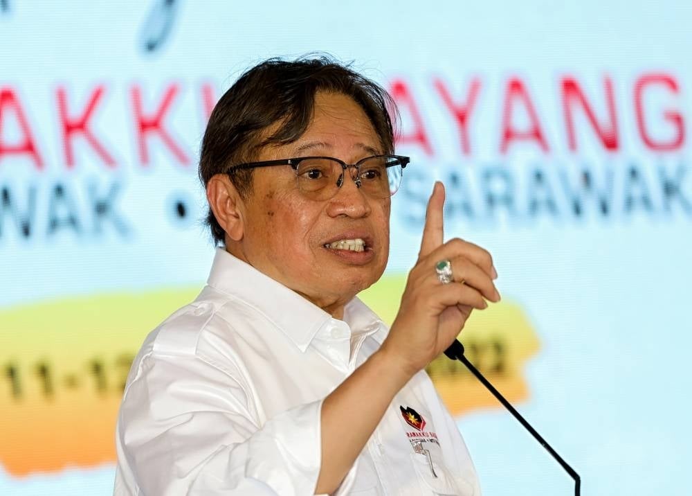 Abang Johari Tun Openg - Bernama Photo