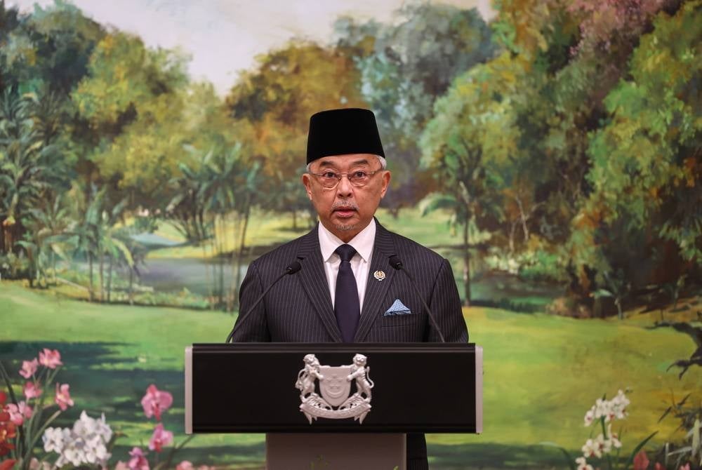 Yang di-Pertuan Agong Al-Sultan Abdullah Ri'ayatuddin Al-Mustafa Billah Shah - BERNAMA