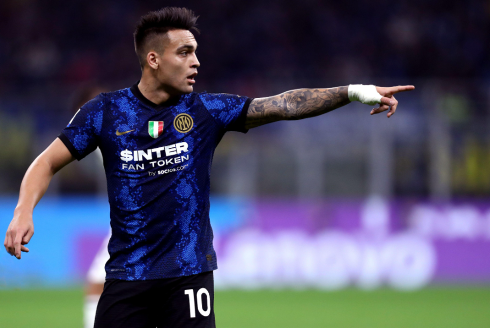 Inter Milan forward Lautaro Martinez - FILE PIX