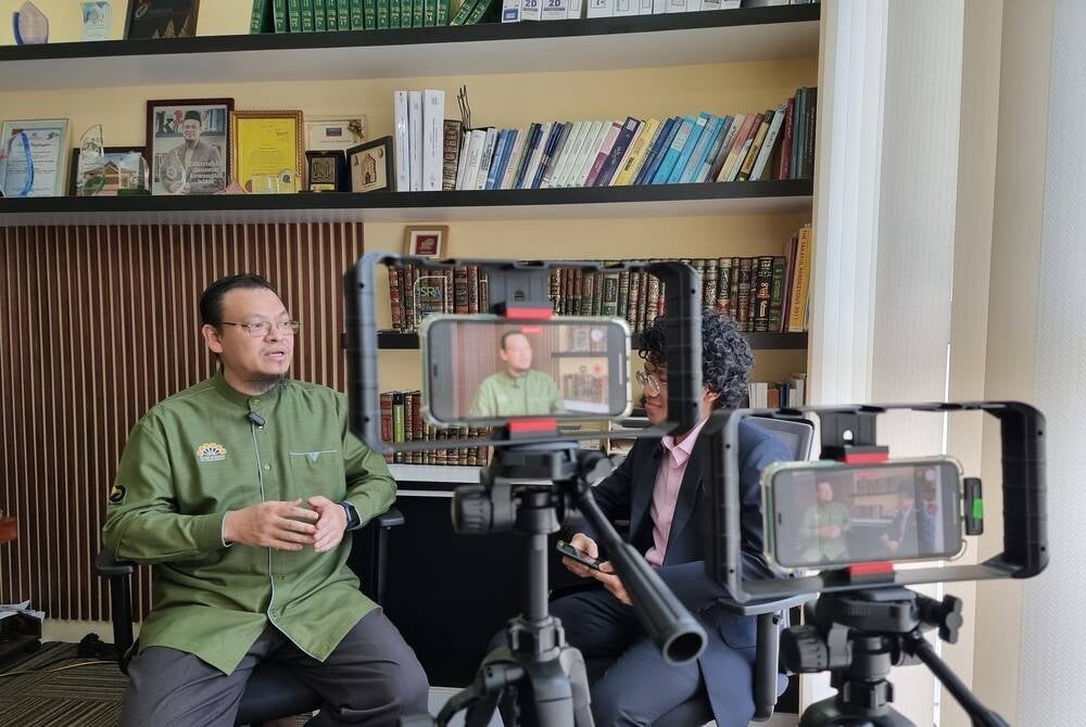 The Straight Path Convention 2022 speaker Dr Zaharuddin Abdul Rahman during an exclusive interview with Sinar Daily on its Fireside Chat programme.