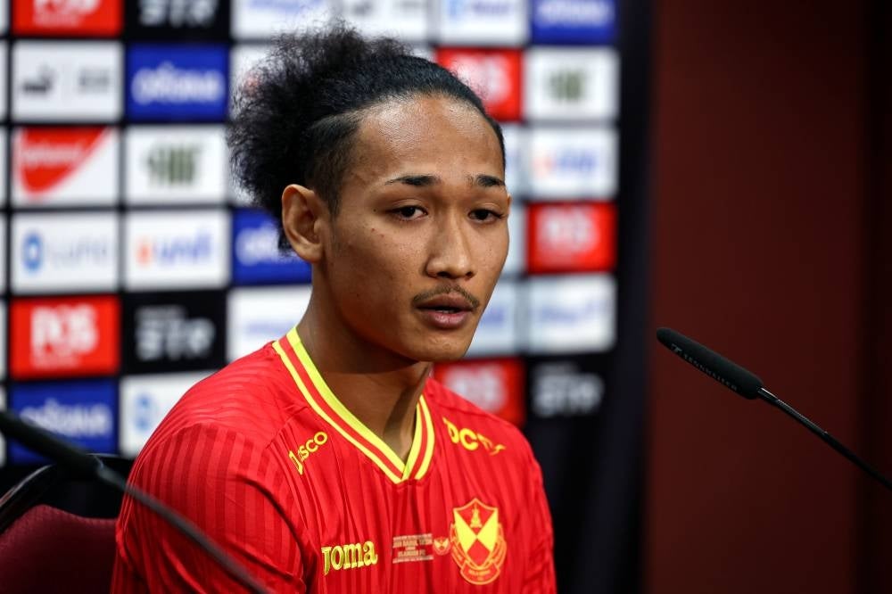 Selangor FC central defender, Sharul Nazeem Zulpakar. - Bernama Photo