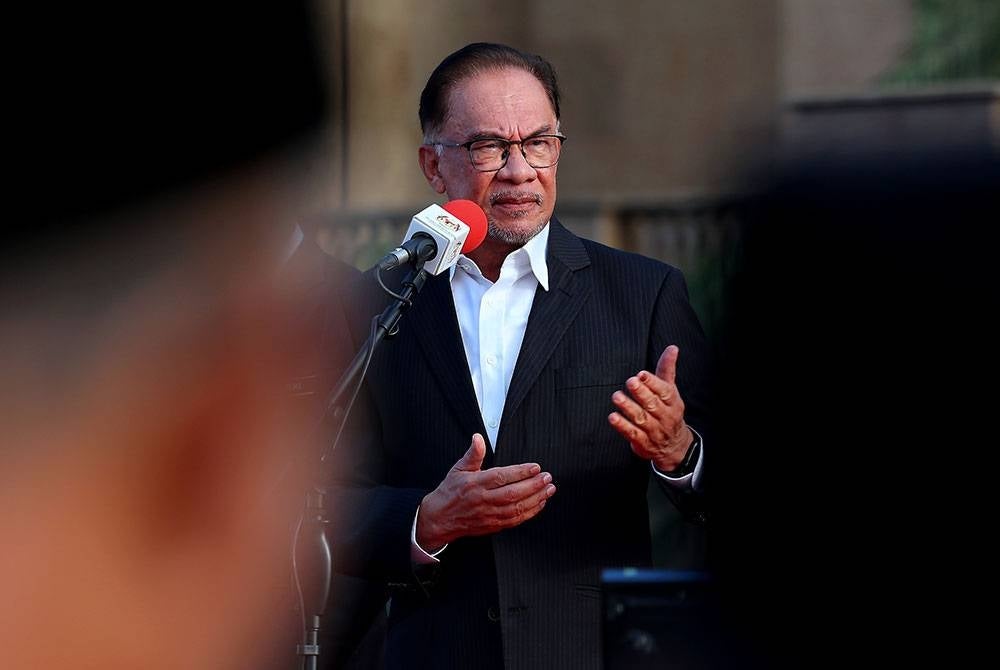 Anwar Ibrahim - Photo: Bernama