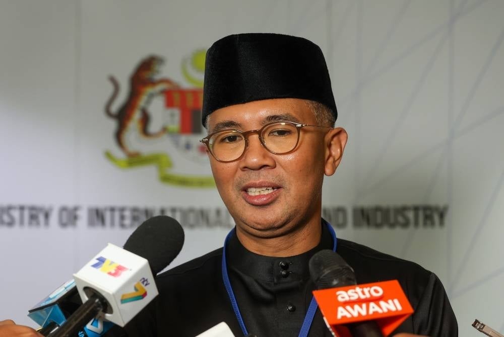 International Trade and Industry Minister Tengku Datuk Seri Zafrul Abdul Aziz - BERNAMA