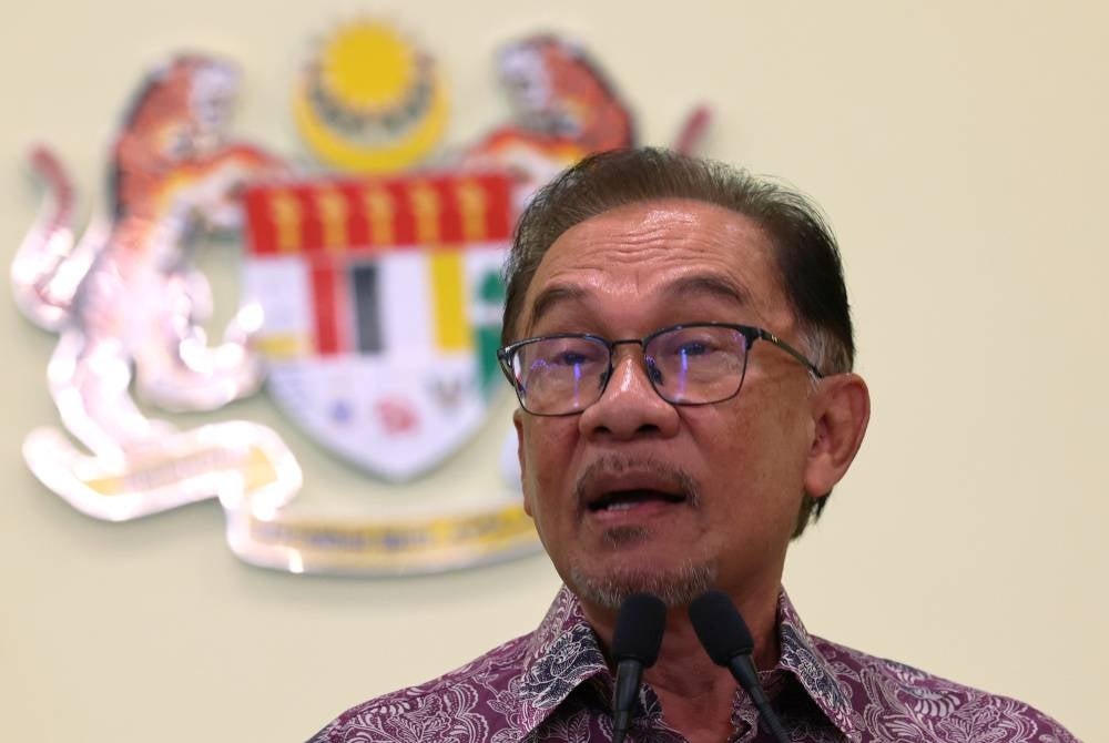 Datuk Seri Anwar Ibrahim - Photo: BERNAMA