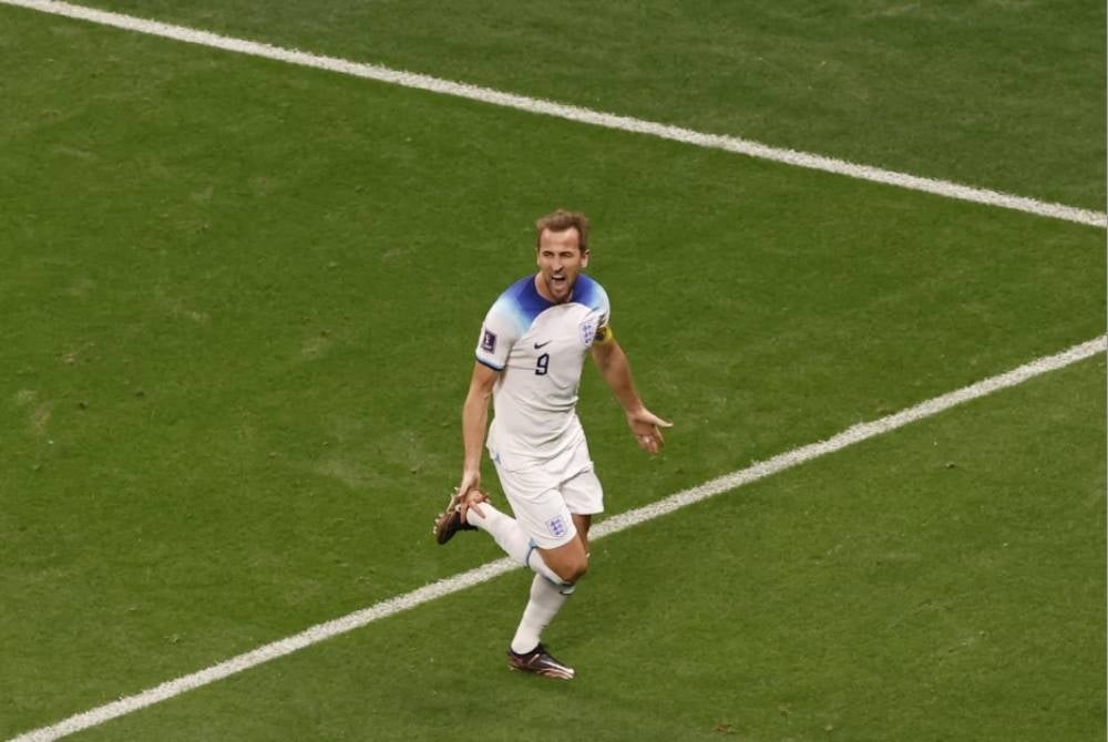 England's Harry Kane who contributed to 3-0 defeating Senegal - EPA