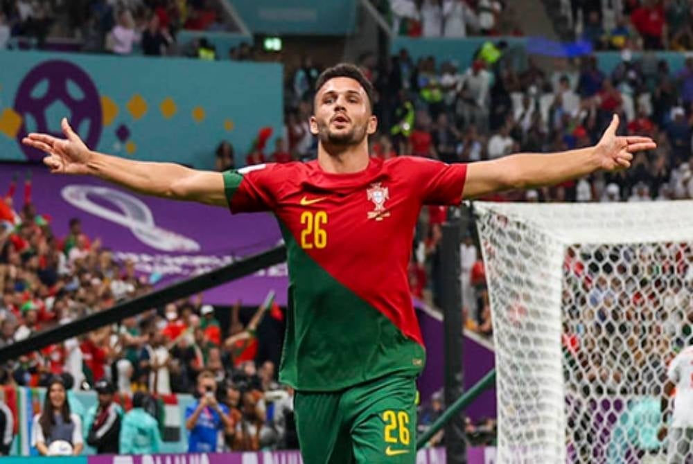 Portugal's Goncalo Ramos - EPA