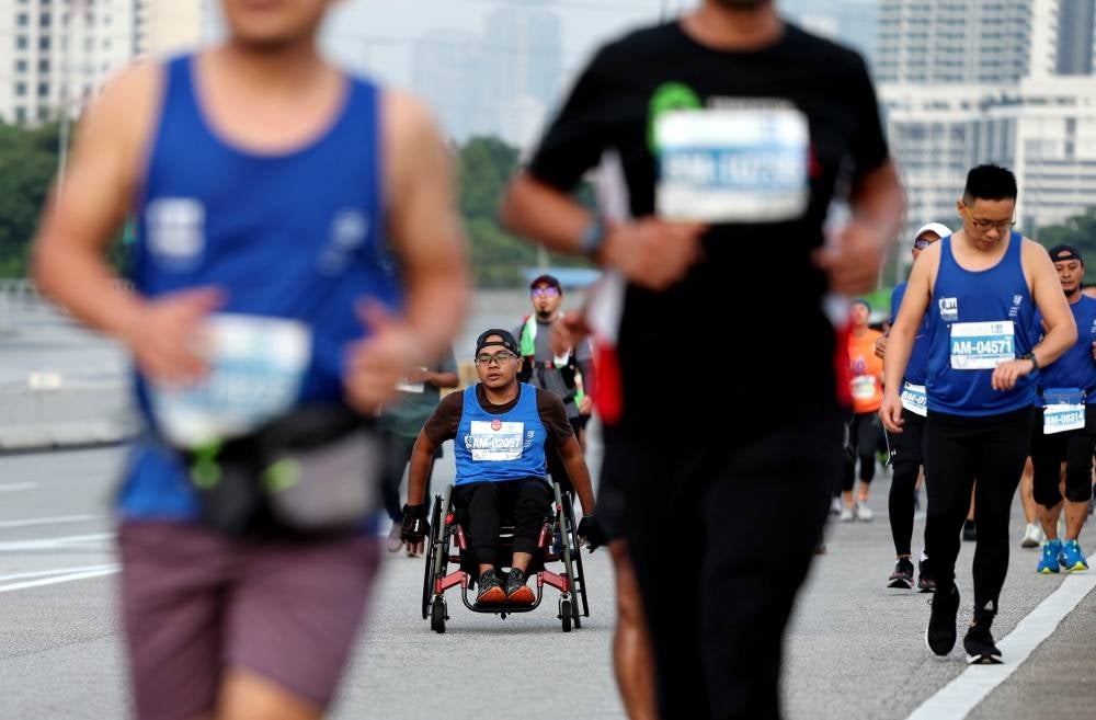 Marathon runners - BERNAMA 