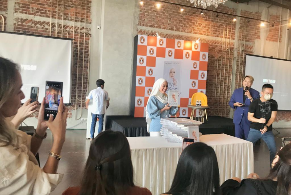 The book launch of "The First Decade" by Vivy Yusof at the Colony, Star Boulevard, Kuala Lumpur.