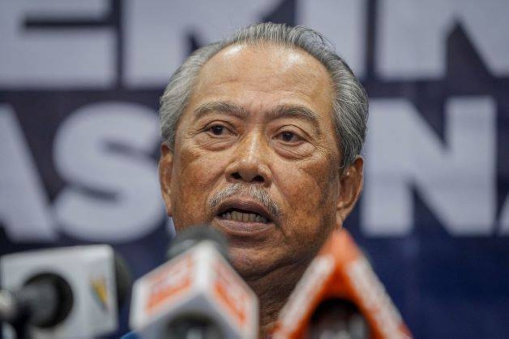 Perikatan Nasional (PN) chairman Tan Sri Muhyiddin Yassin