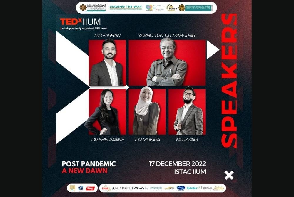 TedxIIUM, Post Pandemic: A New Dawn at Istac-IIUM presented prominent speakers sharing their perspectives upon life after pandemic