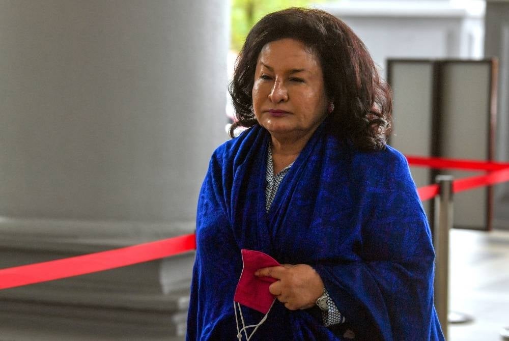 Datin Seri Rosmah Mansor, the wife of former Prime Minister Datuk Seri Najib Tun Razak - BERNAMA