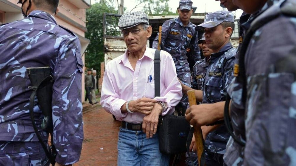 Charles Sobhraj, a charismatic conman, was responsible for a string of murders throughout Asia. - (Photo by PRAKASH MATHEMA / AFP)