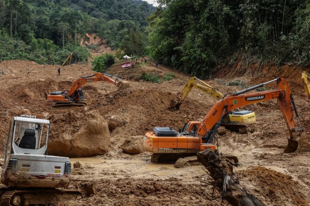 All the 30 bodies recovered from the landslide location at the Father’s Organic Farm camping site in Gohtong Jaya, near here, have been identified as of 5pm, on Friday. - BERNAMA