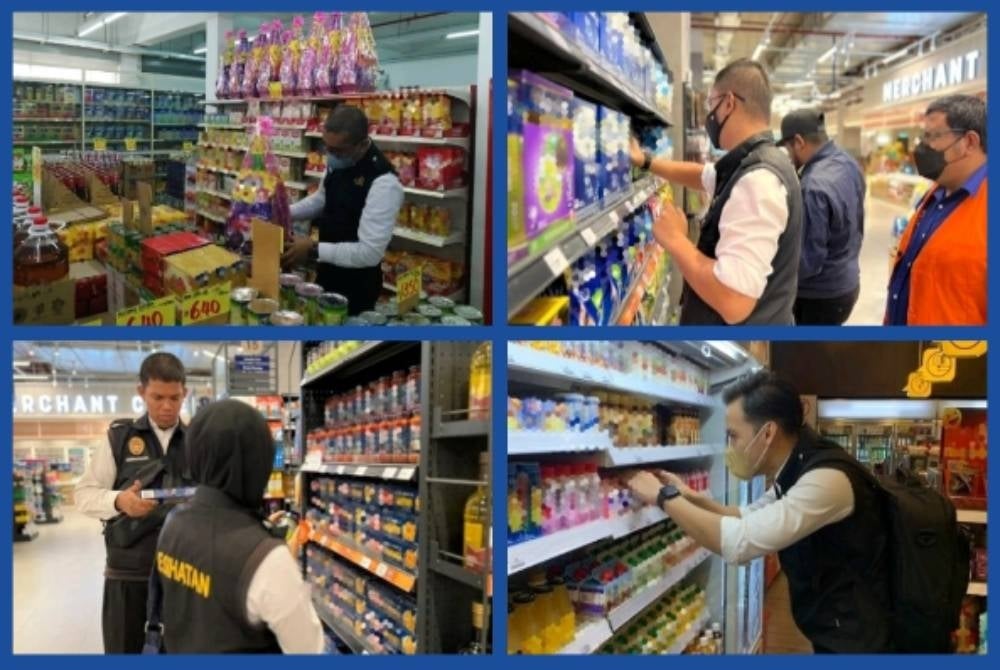 The two-day Food Safety Operation conducted in conjunction with Christmas celebrations this weekend, 6,127 food items and 944 food hampers were inspected - JKNS Facebook