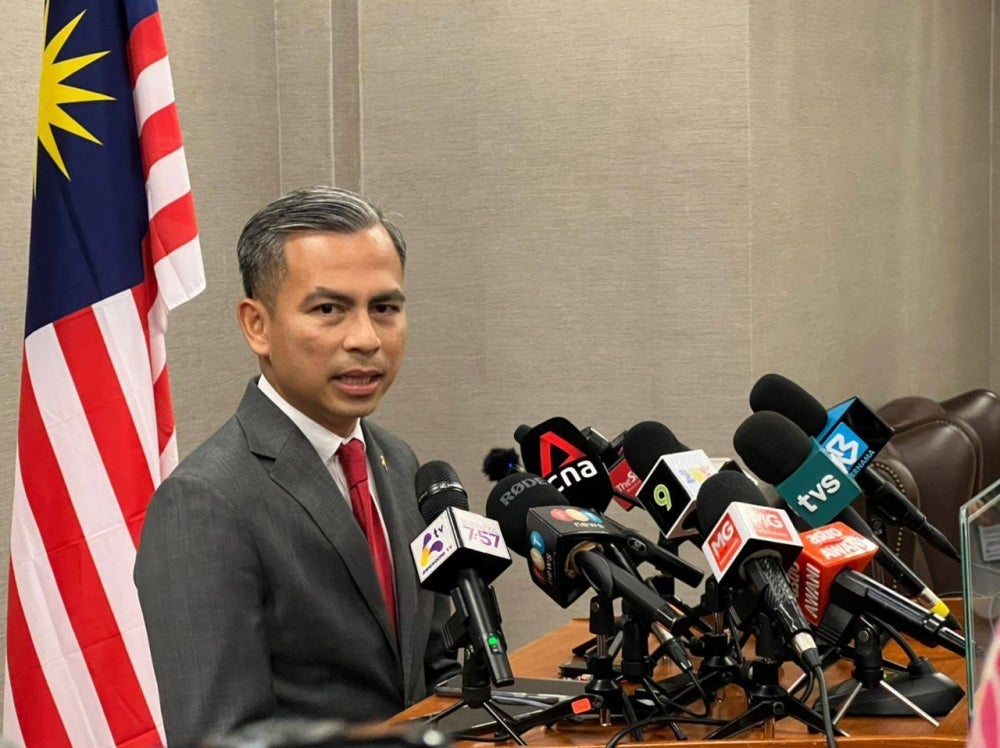 Communications and Digital Minister Fahmi Fadzil. Photo by Kousalya Selvam