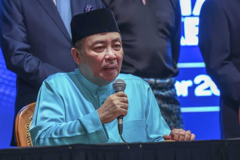 Sabah Chief Minister, Datuk Seri Hajiji Noor - Photo by Bernama