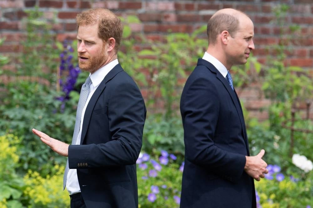 Britain's Prince Harry recounts in his new book how he was physically "attacked" by his older brother Prince William during an argument in 2019, the Guardian reported on Jan 4. Photo by Dominic Lipinski /AFP FILE PIX