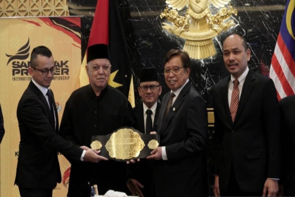 Sarawak Premier Datuk Patinggi Tan Sri Abang Johari Tun Openg said Sarawak was ready to host the inaugural world-class championship and to receive thousands of world martial arts lovers - BERNAMA