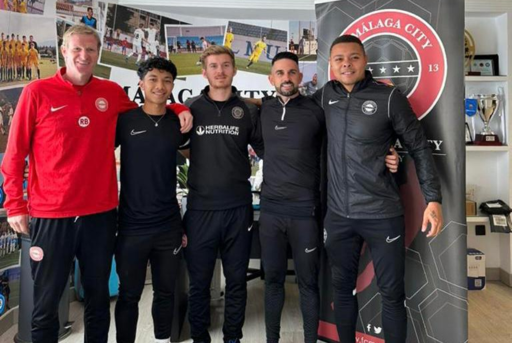 Soleh with CMC Director, George Jermy.