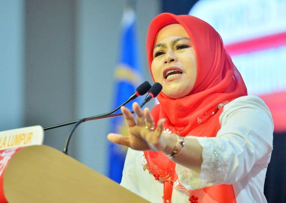 Umno Wanita Chief Datuk Seri Dr Noraini Ahmad