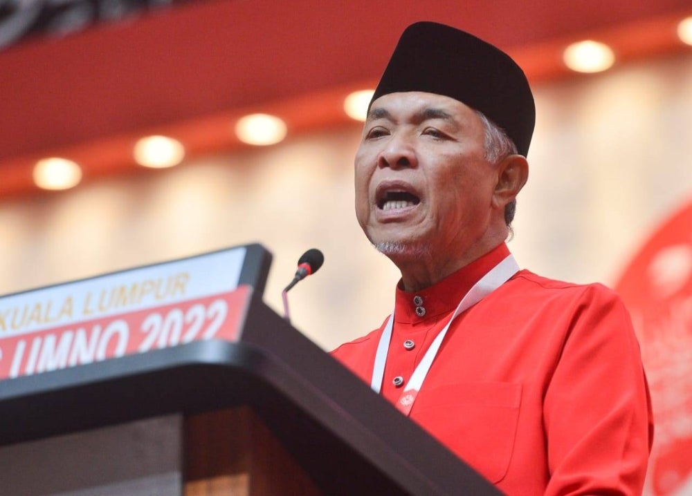 Umno president Datuk Seri Ahmad Zahid Hamidi