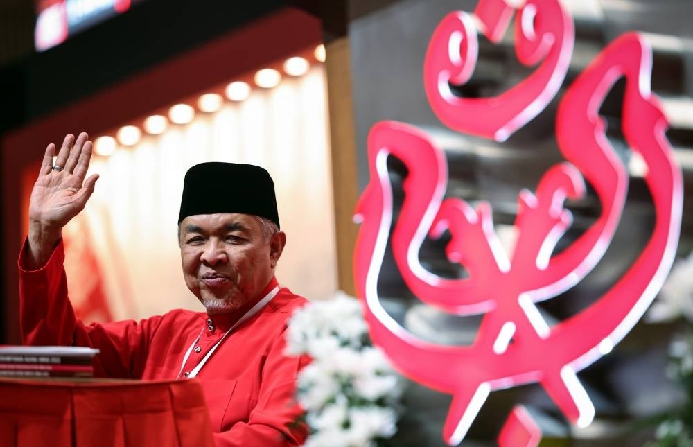 Umno president Datuk Seri Ahmad Zahid Hamidi