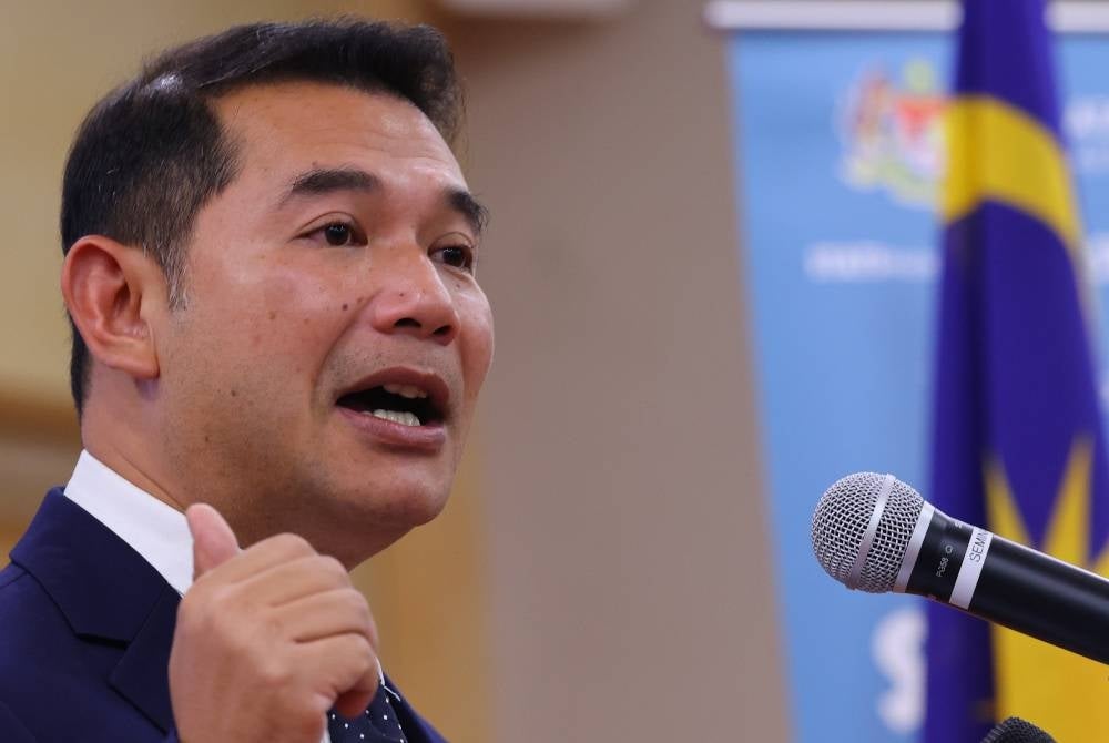 Rafizi. BERNAMA FILE PIX