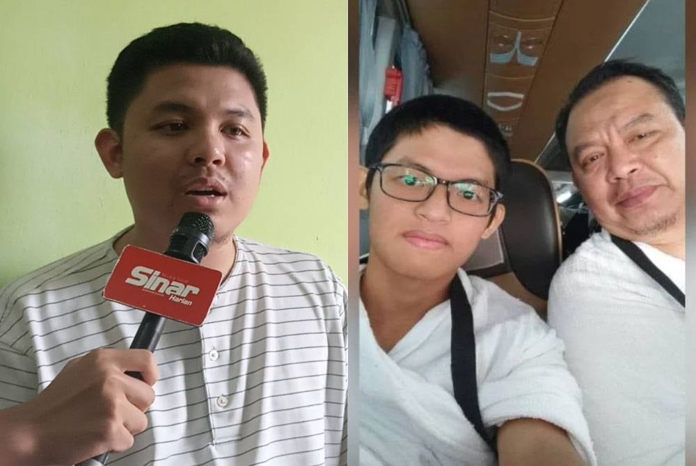 Nabil (left), Musthafa (right).