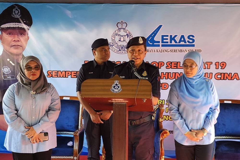 Kajang district police chief Assistant Commissioner Mohd Zaid Hassan.