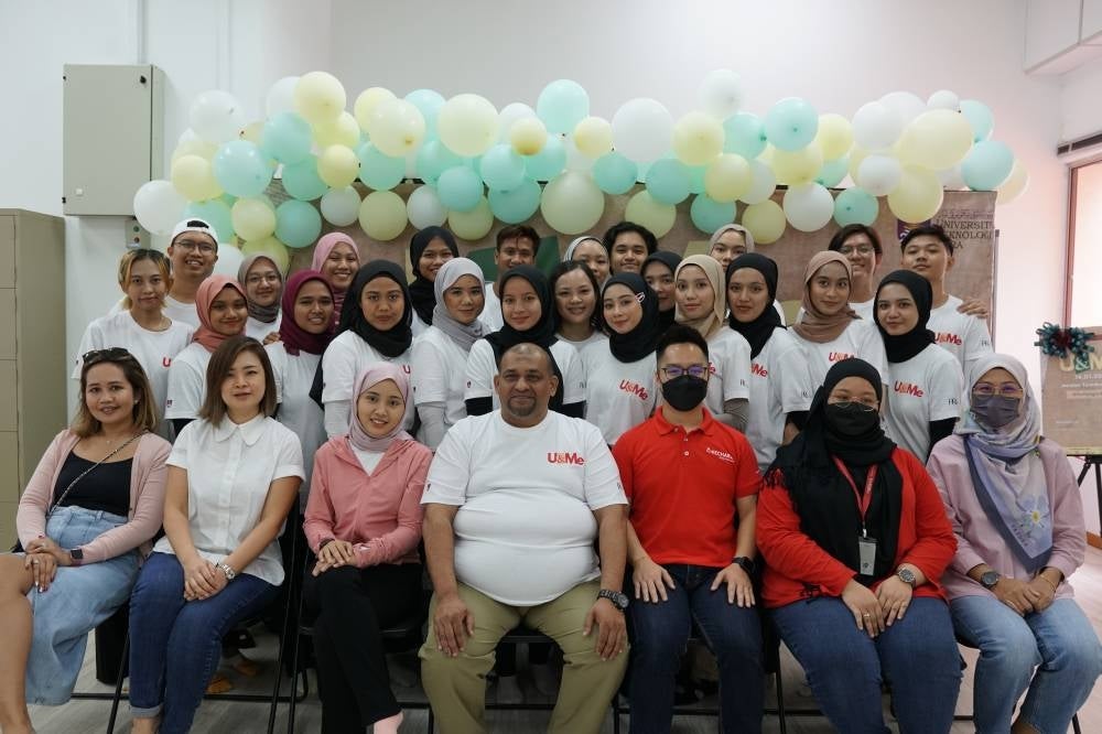 Final year students from the College of Computing, Informatics and Media, UiTM Shah Alam or better known as PRestige, led by Sofiah Elisha Ahmad Husaini, under the guidance of Abuzar Abdul Halim.