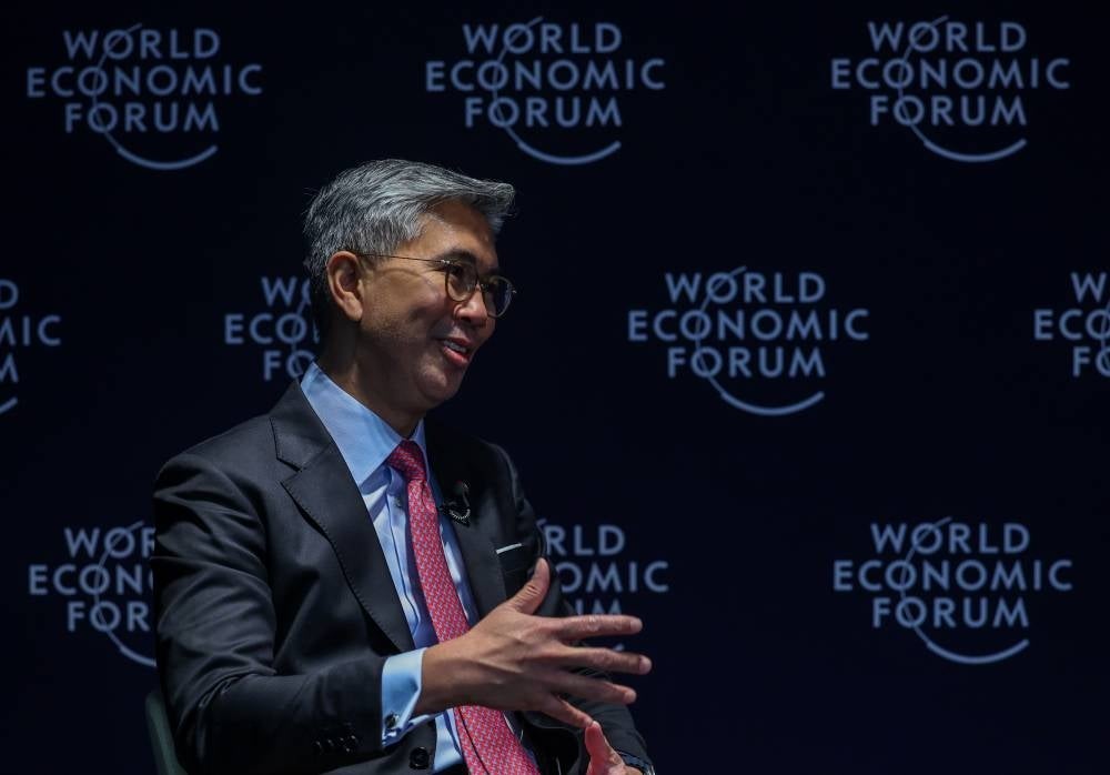 Tengku Datuk Seri Zafrul Tengku Abdul Aziz. Photo by Bernama.