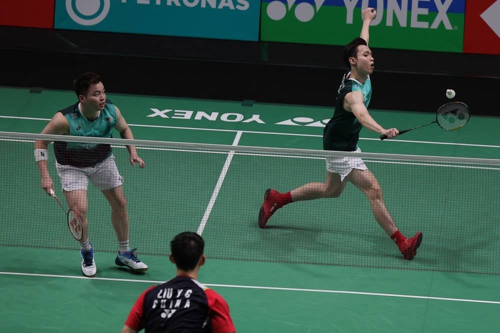 World champions Aaron Chia-Soh Wooi Yik lost to China's Liang Wei Keng-Wang Chang in the Indian Open final.