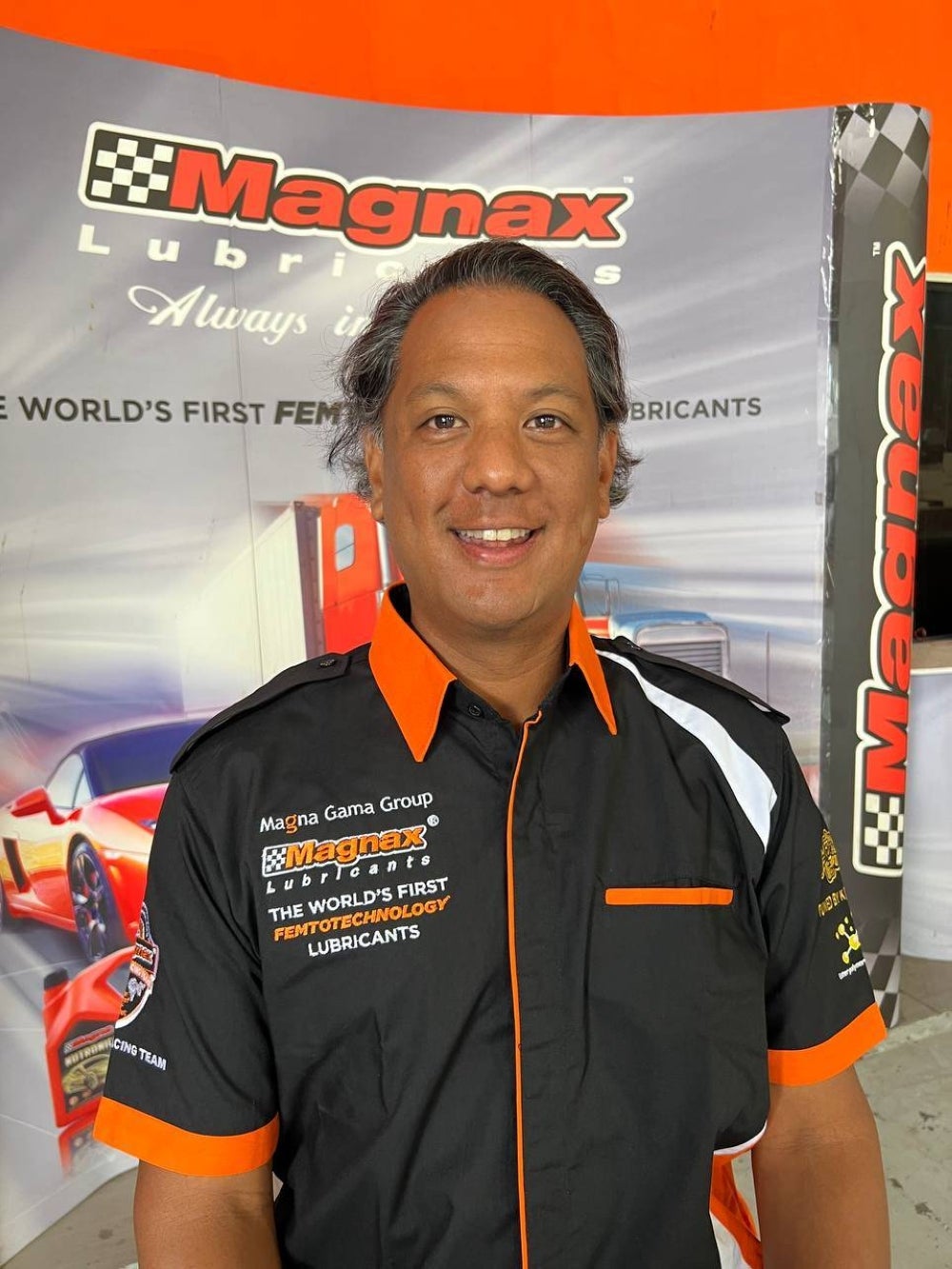 Rally driver Saladin Mazlan