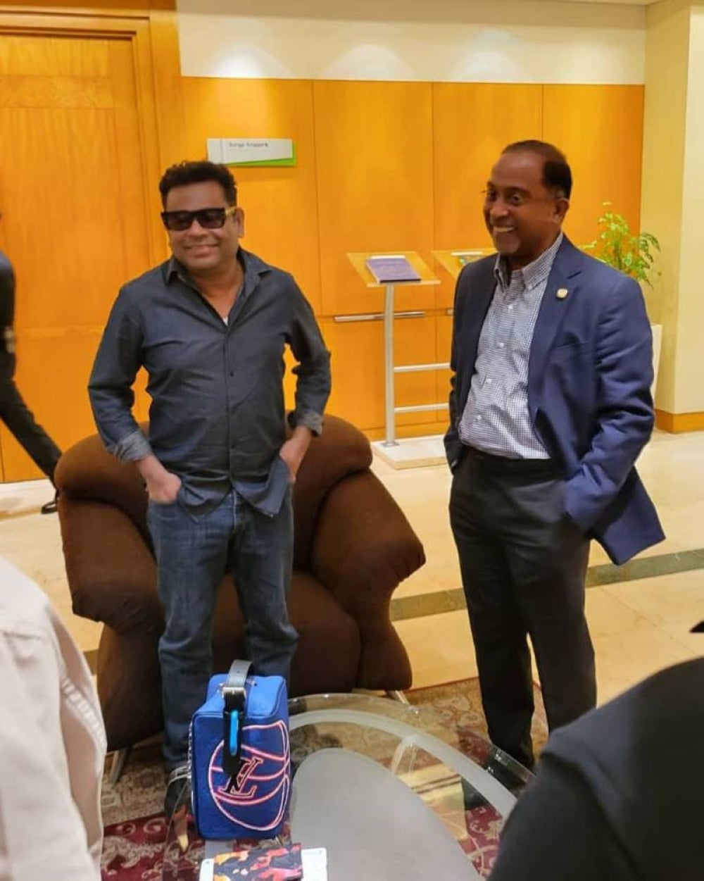 Foreign Minister Datuk Seri Dr Zambry Abdul Kadir is a fan of legendary Indian composer and musician AR Rahman - PIC from Zambry's Facebook page