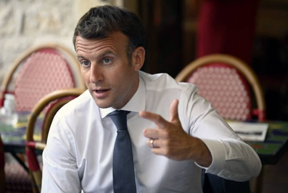 French President Emmanuel Macron - FILE PIX