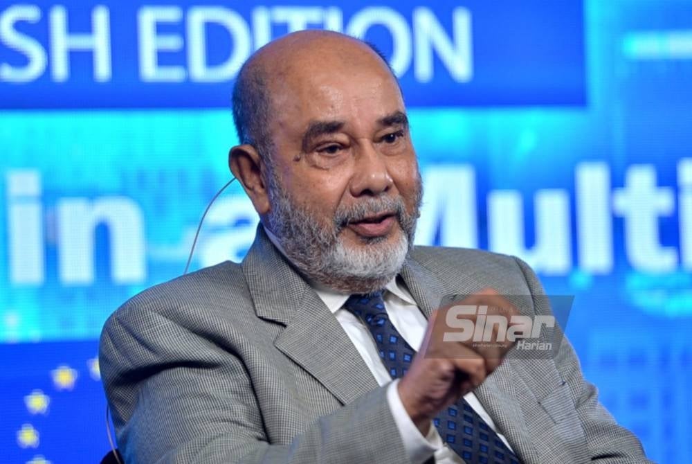 Political veteran Tan Sri Syed Hamid Albar.
