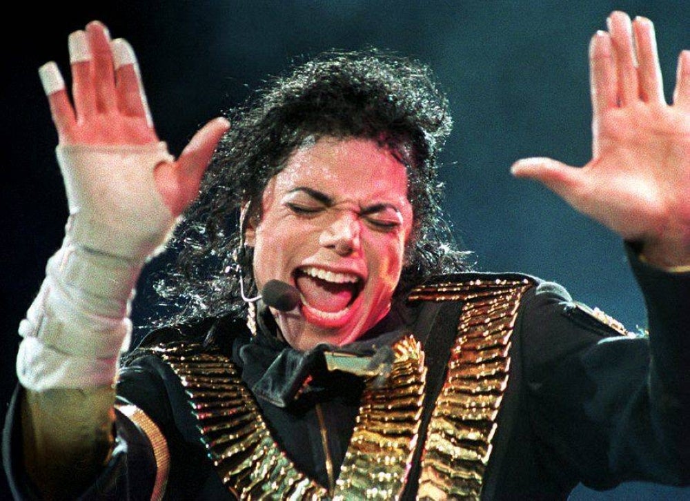 Michael Jackson performing during his "Dangerous" tour in 1993. AFP FILE PIX