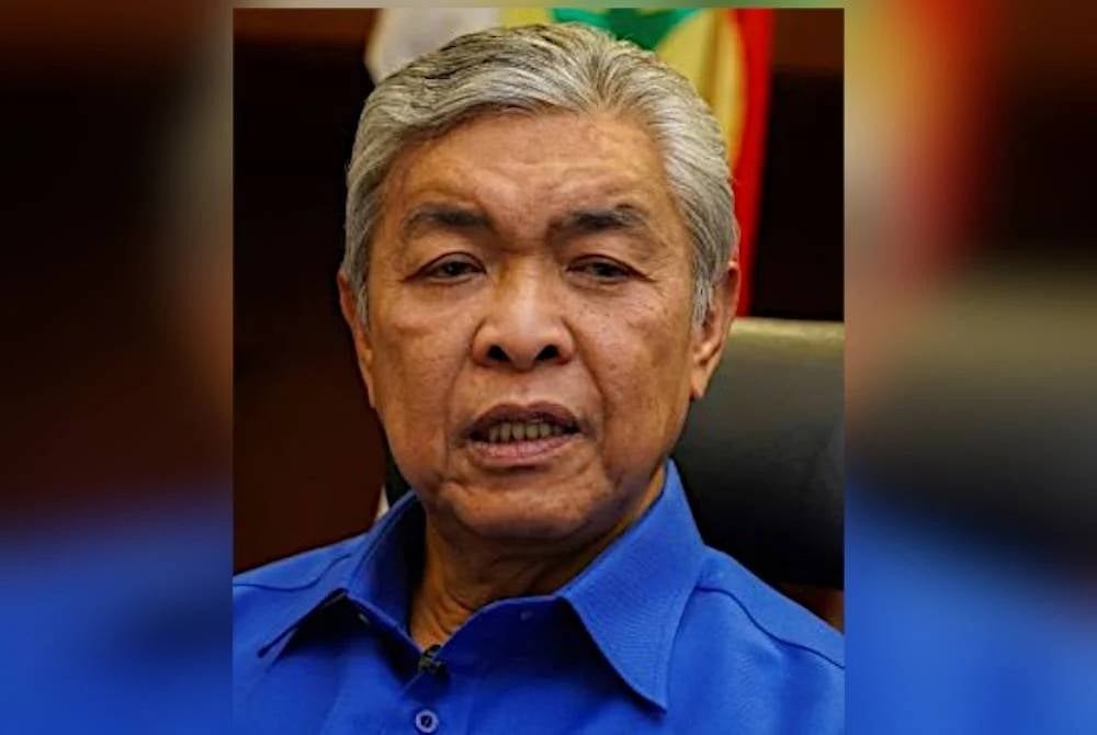  Umno president Datuk Seri Ahmad Zahid Hamidi 