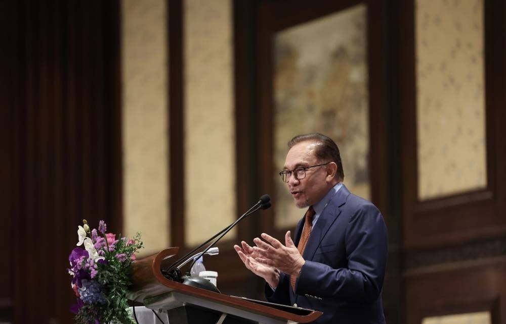 Anwar. BERNAMA FILE PIX